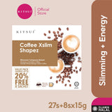 [VALUEPACK] KITSUI Coffee Xslim Shapez - Mocha Flavour 27's + 8's x 15g