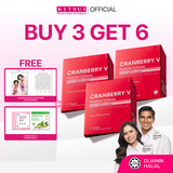[BUY 3 GET 6] KITSUI Cranberry V x3 [FREE 2x Belloss Fiber 1's +  1x Whitie Snow 1’s]
