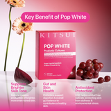 NEW [Mix Match] KITSUI Pop White + Cranberry V