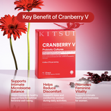 NEW [Mix Match] KITSUI Pop White + Cranberry V