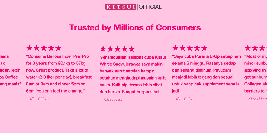 Kitsui Produk Kecantikan No 1 Di Malaysia – Kitsui Online