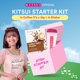 KITSUI [Starter Kit] 1x Coffee XSlim 17's x 15g + 1x Shaker