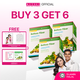 [BUY 3 GET 6] KITSUI Belloss Pre+Probiotic x3 [FREE 1x Whitie Snow 1's + 2x Belloss Fiber 1's] Supplement | Halal | Prebiotik + Probiotik | Sokong Penghadaman Sihat