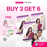 [BUY 3 GET 6] KITSUI Puraria B UP x3 [FREE 2x Whitie Snow 1's + 1x Belloss Fiber 1's] Supplement | Halal | Nutrisi Semula Jadi Untuk Sokong Kesihatan Dalaman Wanita