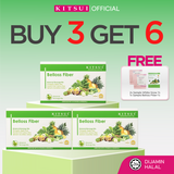 [BUY 3 GET 6] KITSUI Belloss x3 [FREE 2x Whitie Snow 1's + 1x Belloss Fiber 1's] Supplement | Halal | Detox
