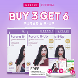 [BUY 3 GET 6] Kitsui Puraria B UP x3 [Free 1x Puraria B UP + 1x Whitie Snow 2's + 1x Belloss Fiber 2's]