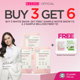 [BUY 3 GET 6] KITSUI Whitie Snow x3 [FREE 1x Whitie Snow 1's + 2x Belloss Fiber 1's]