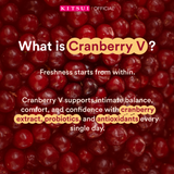 [BUY 3 GET 6] KITSUI Cranberry V x3 [FREE 1x Kitsui Handheld Mirror + 1x Belloss Fiber 1's +  1x Whitie Snow 1’s]