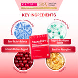 [BUY 3 GET 6] KITSUI Cranberry V x3 [FREE 2x Belloss Fiber 1's +  1x Whitie Snow 1’s]