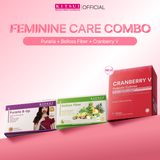 KITSUI [Feminine Care Combo] 1x Puraria B Up + 1x Cranberry V + 1x Belloss Pre+Pro/Belloss Fiber