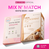 [Mix n’ Match] KITSUI Meal Replacement Plus (KMRP) + KITSUI Whitie Snow
