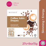 [VALUEPACK] KITSUI Coffee Xslim Shapez - Mocha Flavour 27's + 8's x 15g