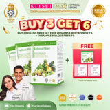 [BUY 3 GET 6] KITSUI Belloss x3 [FREE 2x Whitie Snow 1's + 1x Belloss Fiber 1's] Supplement | Halal | Detox