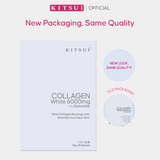 Kitsui Collagen White 6000mg + L-Glutamine (15gx15s)