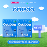 Kitsui OcuBoo 2g x 17's | Suplemen Mata Kanak-Kanak | Sokongan Penglihatan | Blue Light Protection| Perisa Blueberry