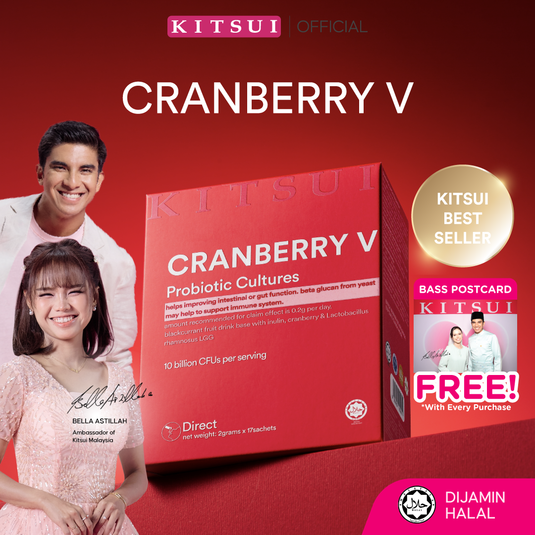 [NEW] KITSUI Cranberry V 17's x 2g - Probiotic Supplement – Kitsui Online
