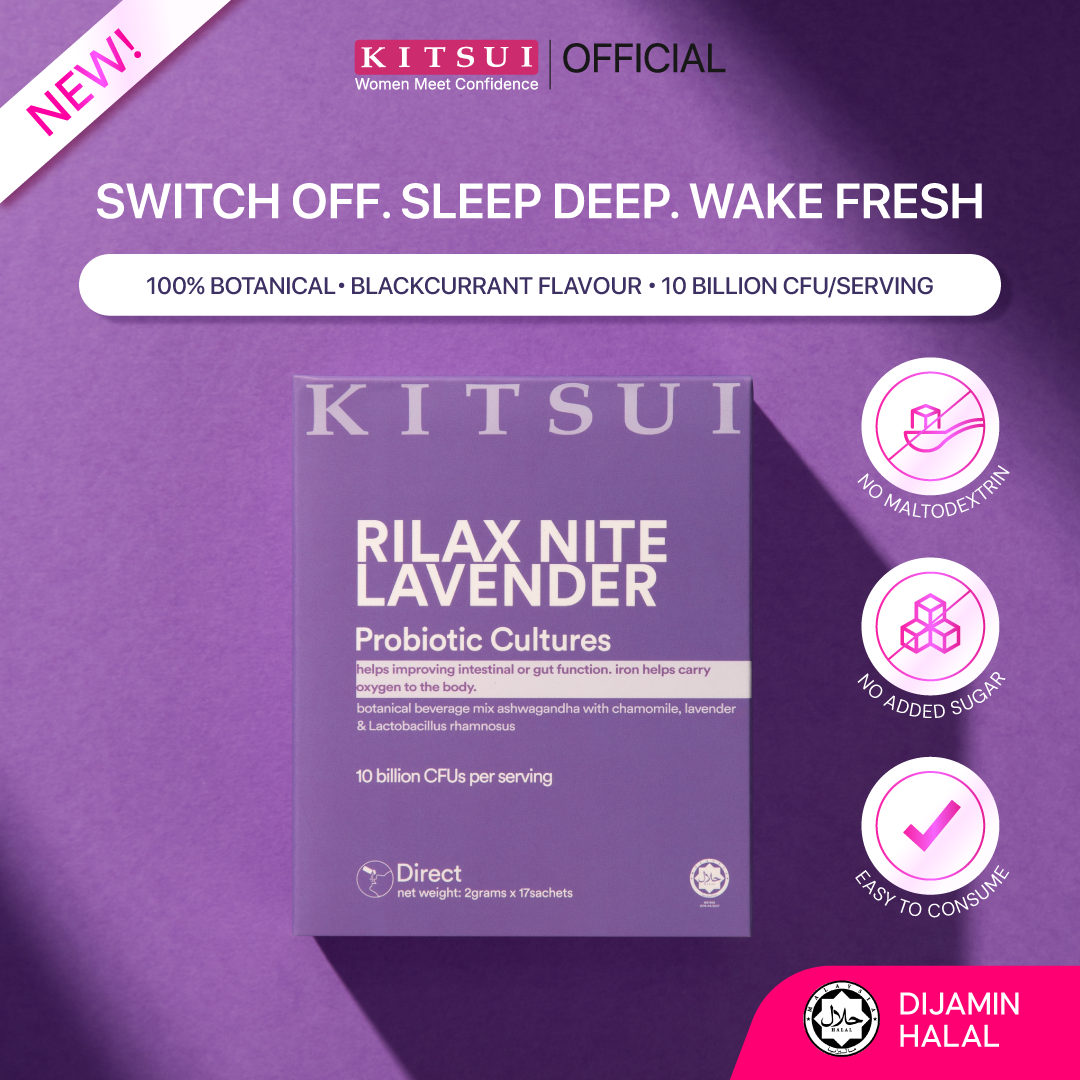 KITSUI  Rilax Nite Lavender (17's x 2g)