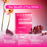 [NEW] KITSUI Pop White 17's x 2g -  Berry Probiotic Supplement