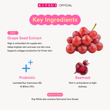 [NEW] KITSUI Pop White 17's x 2g -  Berry Probiotic Supplement