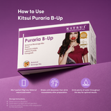 KITSUI [Starter Kit] 1x Puraria B Up 15's x 15g + 1x Shaker