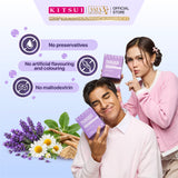 KITSUI  Rilax Nite Lavender (17's x 2g) | Night Routine Drink | Sleep Support, Bantu Minda Tenang & Tidur Lebih Lena