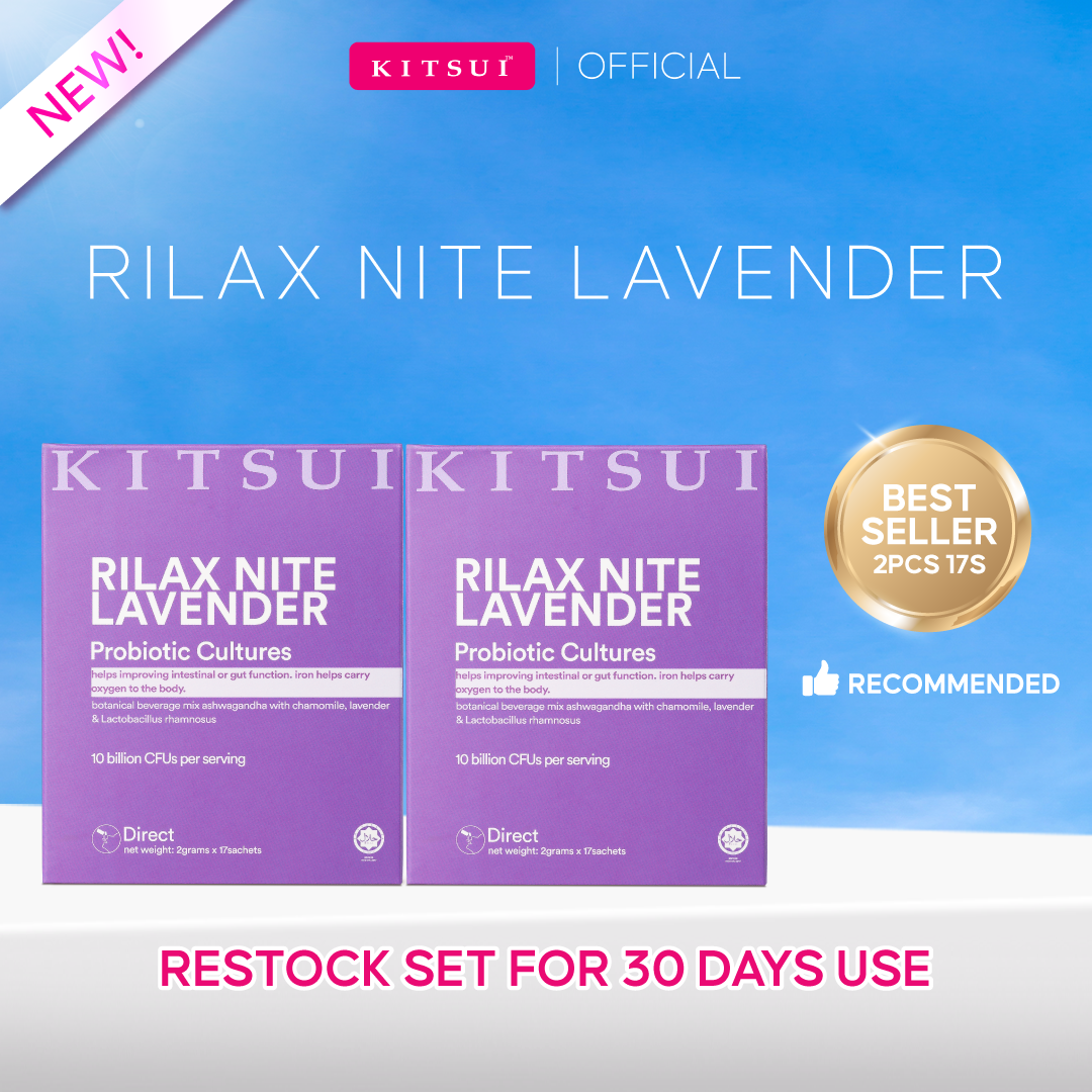 KITSUI  Rilax Nite Lavender (17's x 2g)