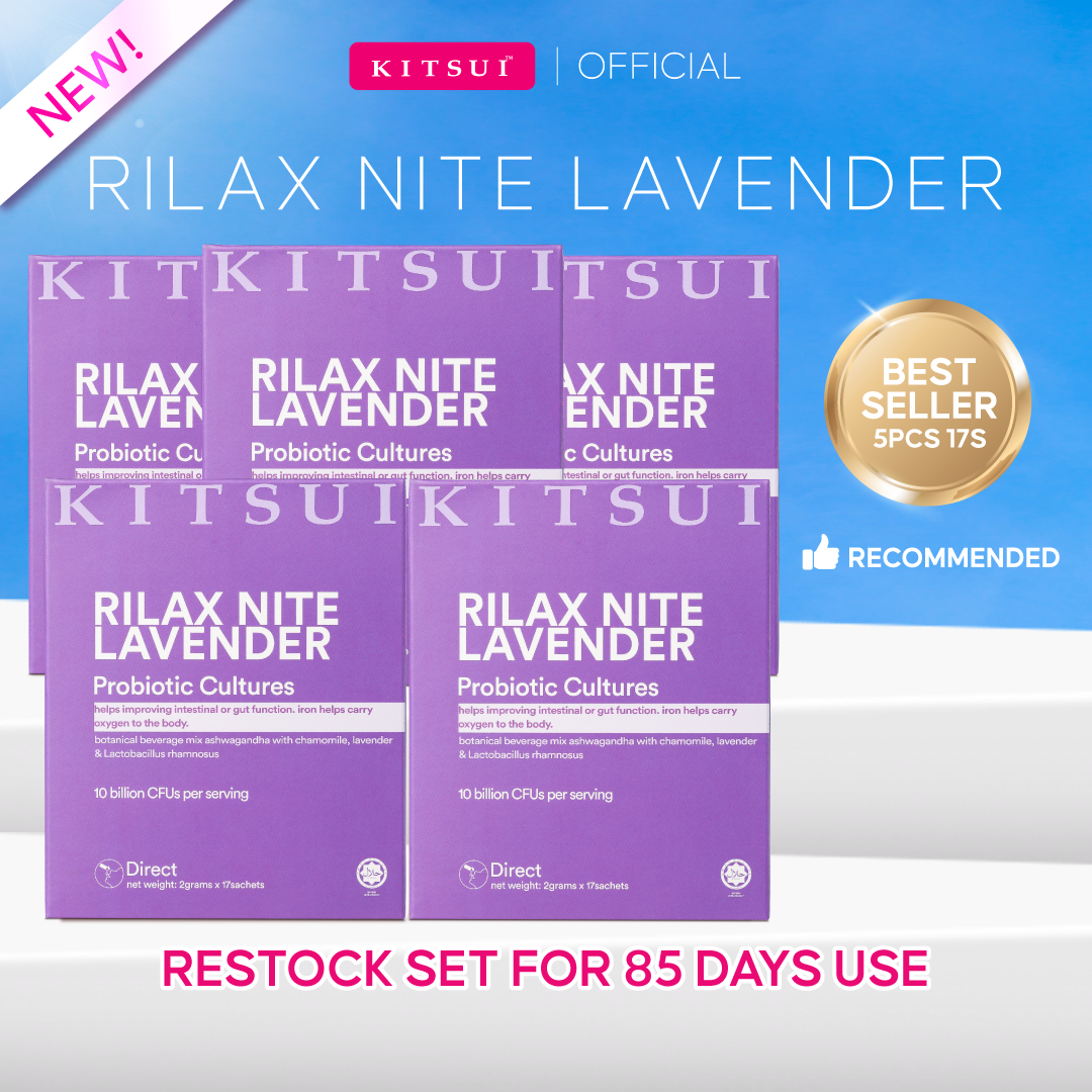 KITSUI  Rilax Nite Lavender (17's x 2g)