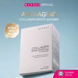 Kitsui Collagen White 6000mg + L-Glutamine (15gx15s)