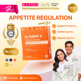 KITSUI Slinbrn X (17's x 2g) | Weight Management | Digestion | Metabolism | Appetite Control & Digestion Support