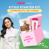 KITSUI [Starter Kit] 1x Coffee XSlim 17's x 15g + 1x Shaker