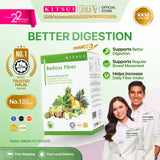 KITSUI Belloss Fiber | 15's x 15g - Halal Detox Fiber Drink | Sembelit | Supplement Drink | Pencernaan | Constipation