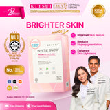 KITSUI Whitie Snow Probiotic Drink 17's x 15g | Probiotic + Prebiotic + Vitamin C | Skin Brightening & Gut Health
