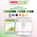 KITSUI Belloss Pre + Probiotic 15's x 12g | Minuman Kesihatan Usus | Prebiotic + Probiotic |  Bloating & Detox Support | Halal