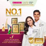 KITSUI Belloss Pre + Probiotic 15's x 12g | Minuman Kesihatan Usus | Prebiotic + Probiotic |  Bloating & Detox Support | Halal