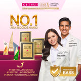 KITSUI Pop White Probiotic 17's x 2g | Berry Probiotic Supplement for Skin Glow, Bright & Radiant Skin, Skin Hydration & Antioxidant Support