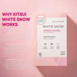 KITSUI [Fair & Flow Combo] 1x Whitie Snow + 1x Collagen White + 1x Belloss Pre+Pro