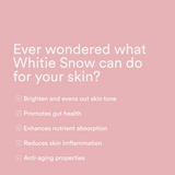 [Double Deals] 2x Whitie Snow 17's x 15g | Probiotic | Prebiotic | Pencerahan Kulit | Niacinamide