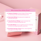 [Double Deals] 2x Whitie Snow 17's x 15g | Probiotic | Prebiotic | Pencerahan Kulit | Niacinamide